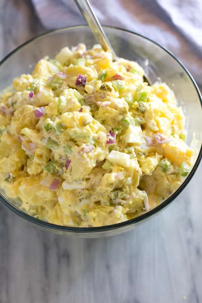 Easy Creamy Potato Salad 11