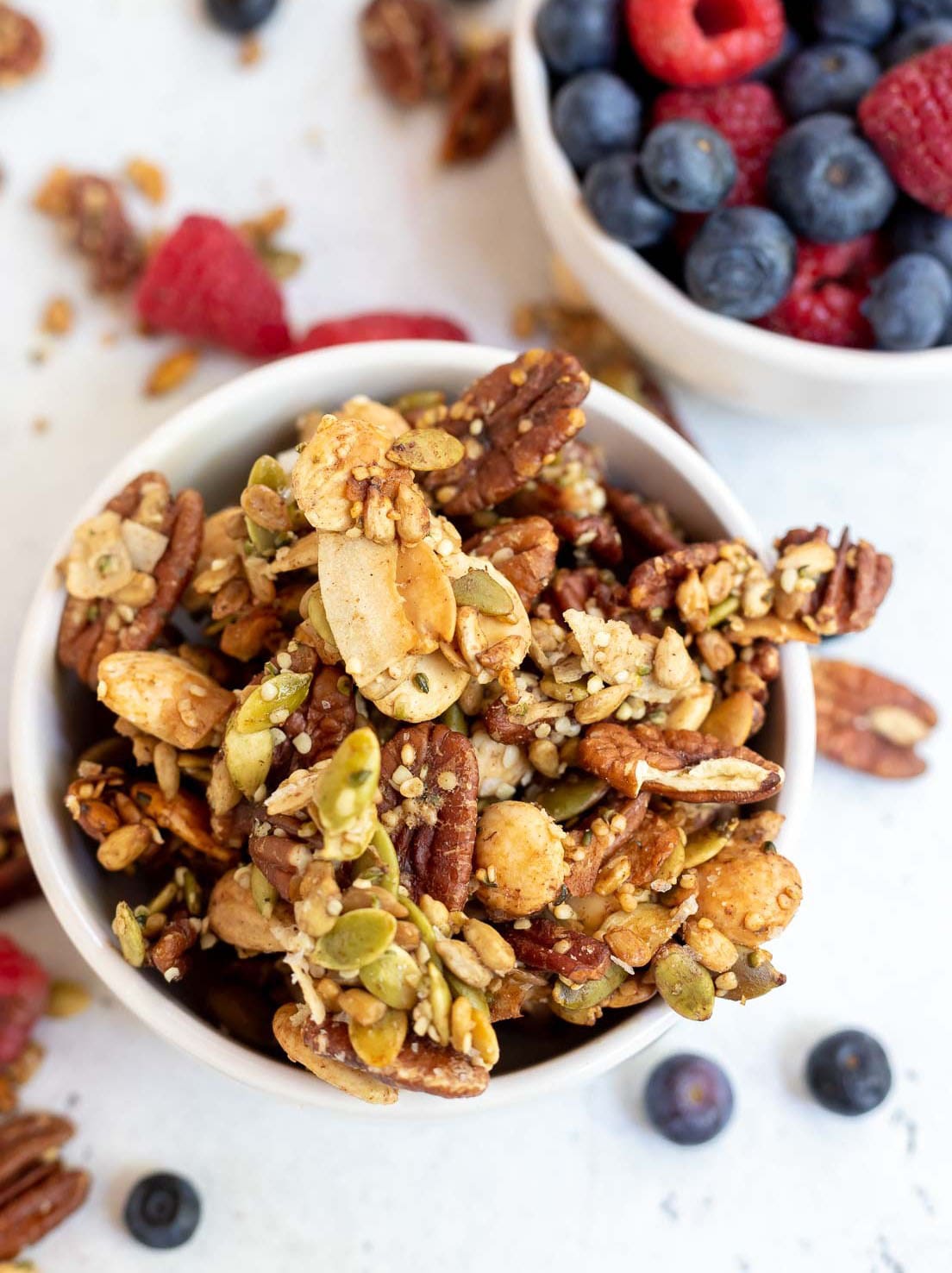 Homemade Keto Low-Carb Granola - Easy Recipe Chef