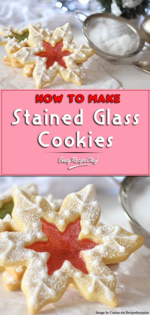 How To Make Stained Glass Christmas Cookies