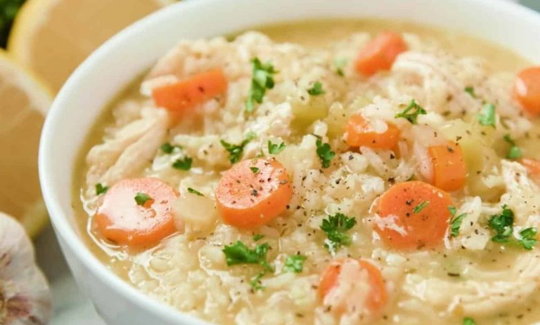 Moms Chicken and Rice Soup