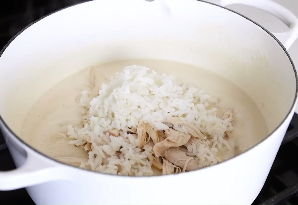 Avgolemono (Greek Chicken Soup With Lemon + Rice) 14