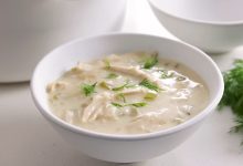 Avgolemono (Greek Chicken Soup With Lemon + Rice) 20