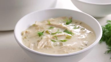 Avgolemono (Greek Chicken Soup With Lemon + Rice) 19