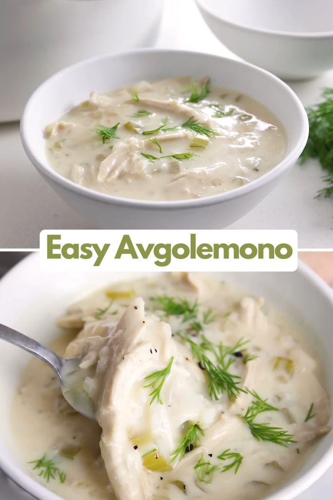 Avgolemono (Greek Chicken Soup With Lemon + Rice) 9