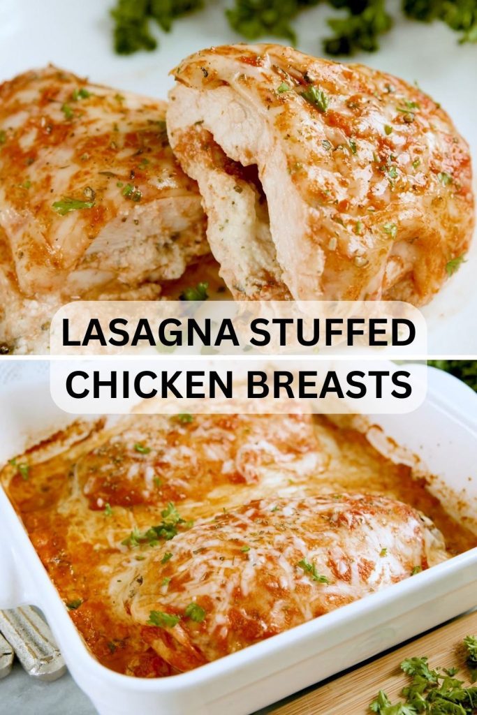 Lasagna Stuffed Chicken (Keto + Low Carb) 1