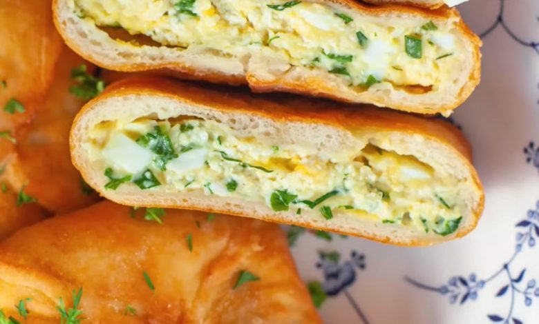 Cheesy Egg &Amp; Cheese Piroshki Recipe