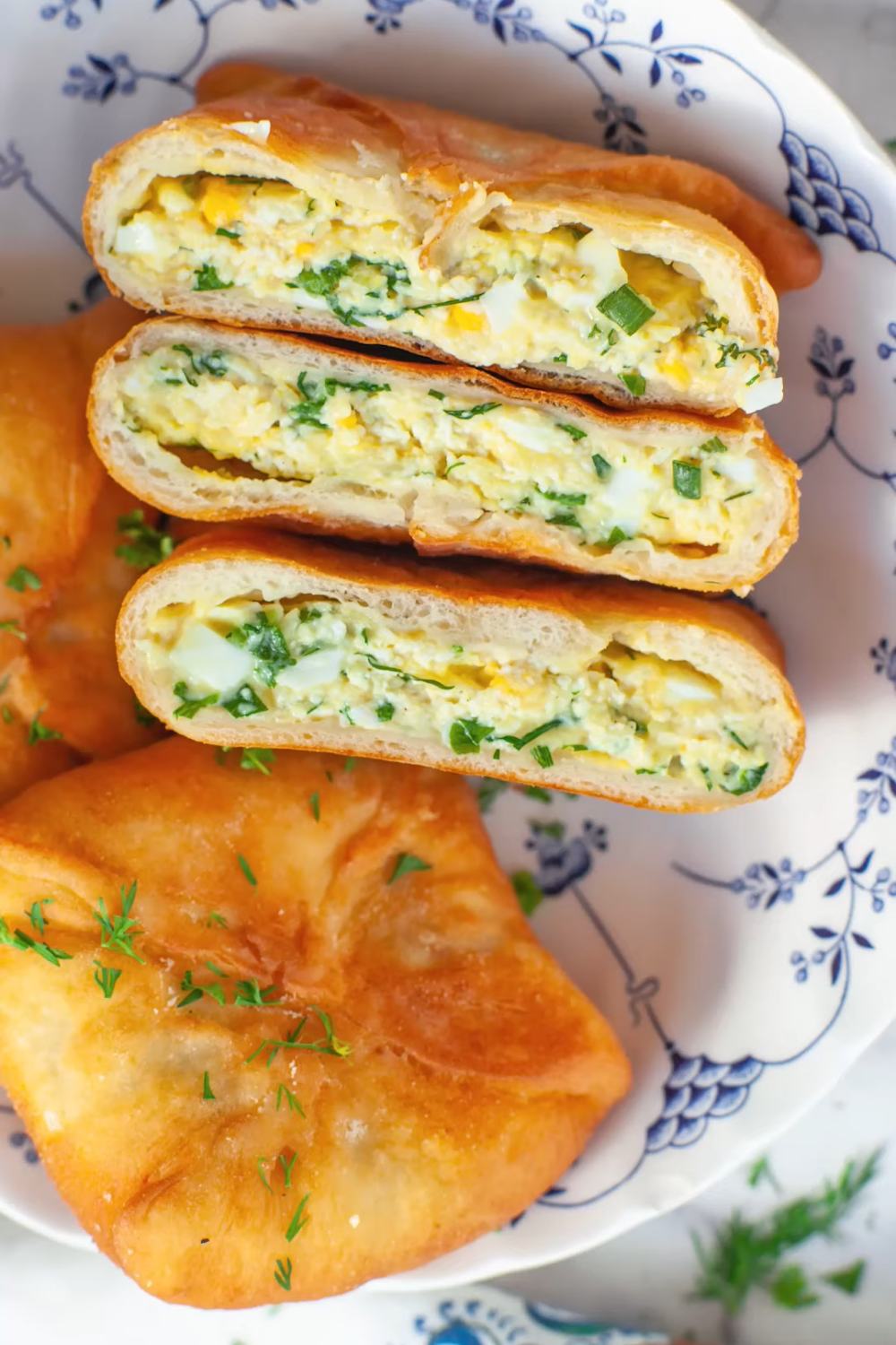 Savory Egg and CheeseFilled Piroshki A Ukrainian Delicacy Easy