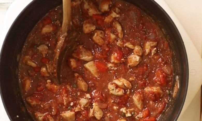 Easy Chicken Cacciatore Stew