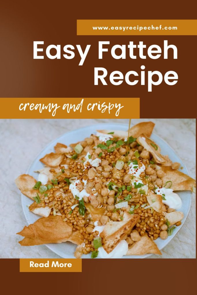 Easy Fatteh Recipe: Crispy Pita, Spiced Chickpeas, And Garlicky Yogurt Sauce 1