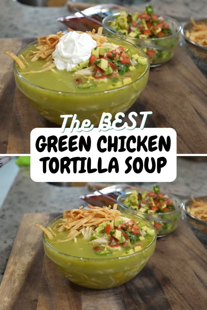 Easy Green Chicken Enchilada Soup Recipe
