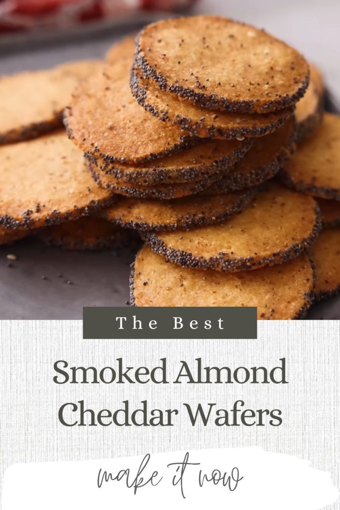 The Best Smoked Almond Cheddar Wafers 2
