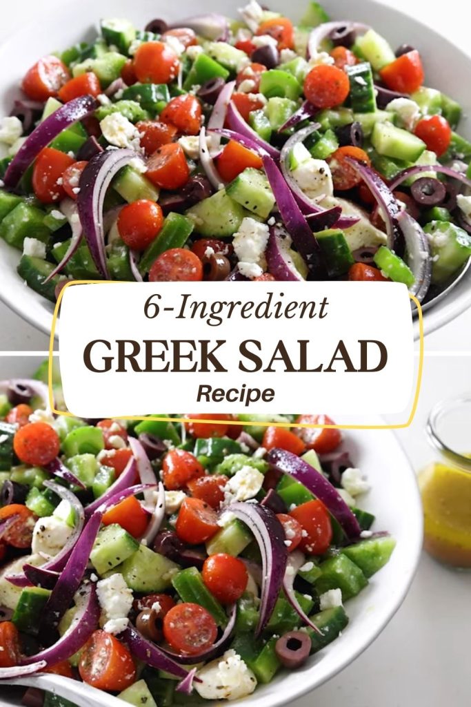 6-Ingredient Greek Salad: Ultimate Flavor &Amp; Meal Prep Tips 2