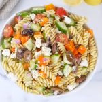 Healthy Greek Pasta Salad 4