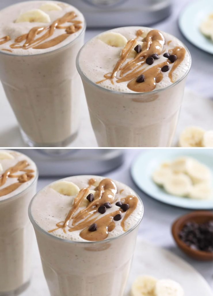 Peanut Butter Banana Smoothie 4