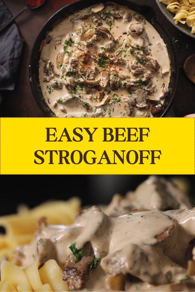 Easy Beef Stroganoff Recipe: Perfect Comfort Food 3