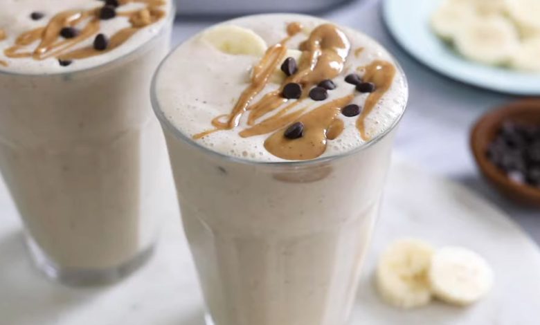 Peanut Butter Banana Smoothie 1