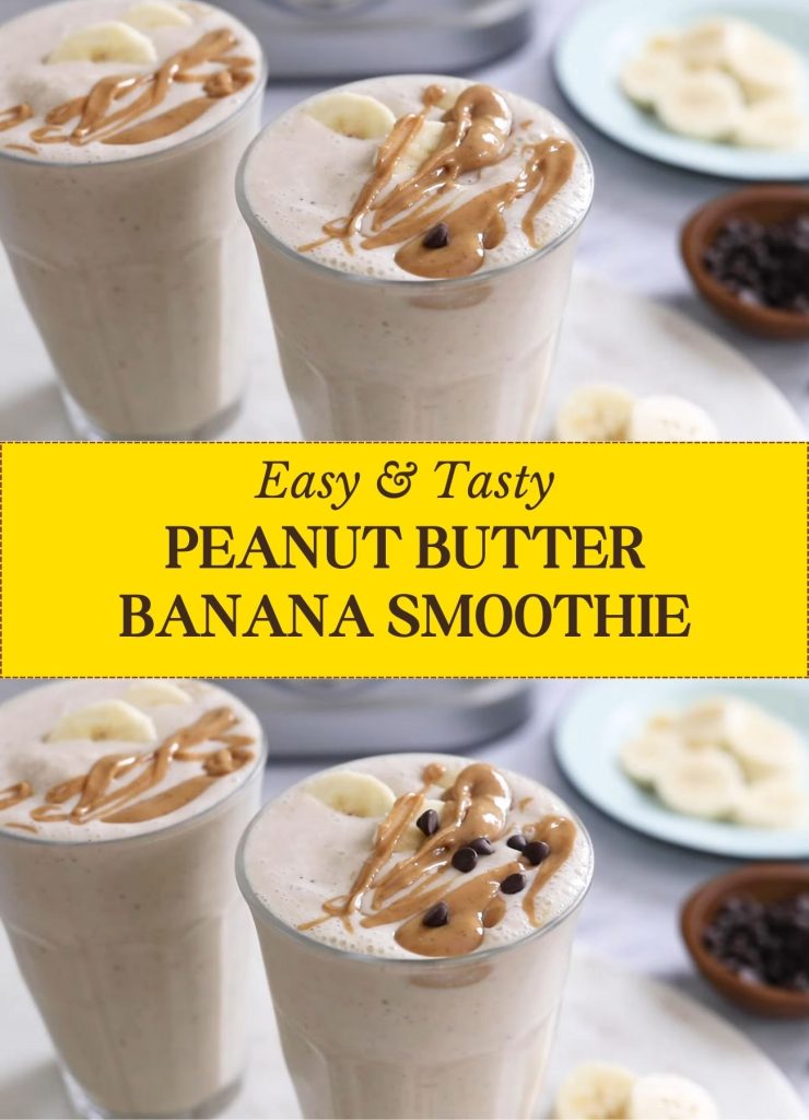 Peanut Butter Banana Smoothie 5