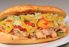 The Ultimate Salmon Philly Cheese Sandwich 14