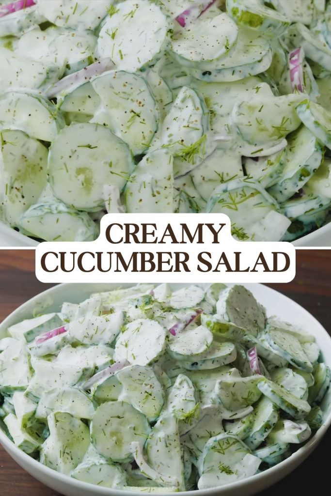 Creamy Cucumber Salad: A Refreshing Delight For Your Palate 2