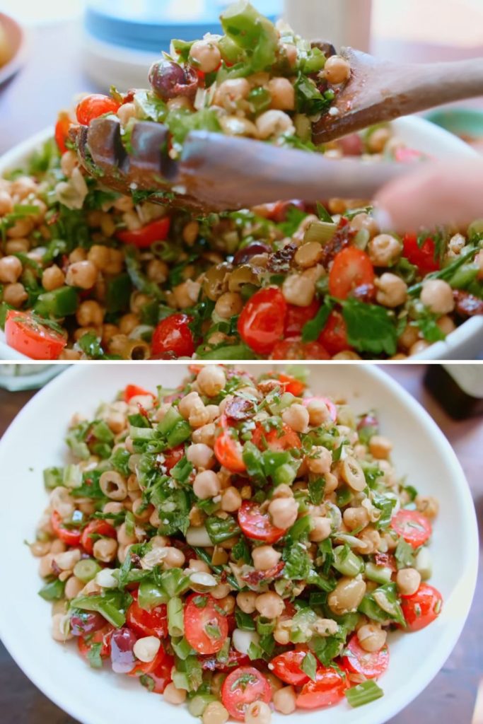 Balela: A Middle Eastern Chickpea Salad Delight 1