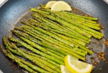 Lemon Garlic Asparagus