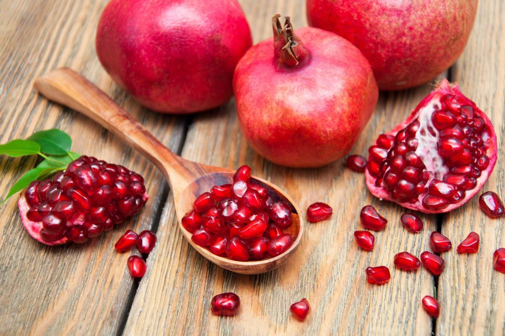 health benefits of pomegranate seeds