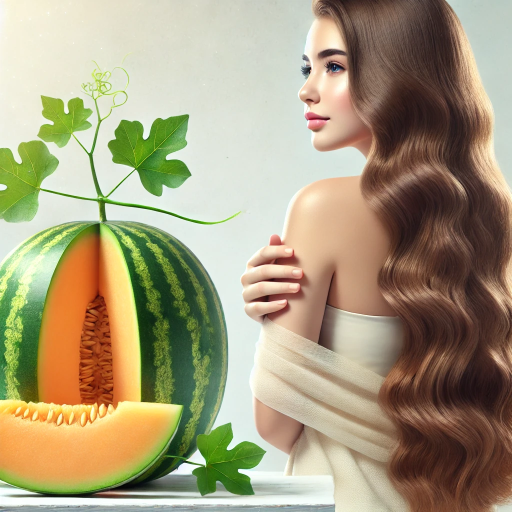 health benefits of muskmelon for hair